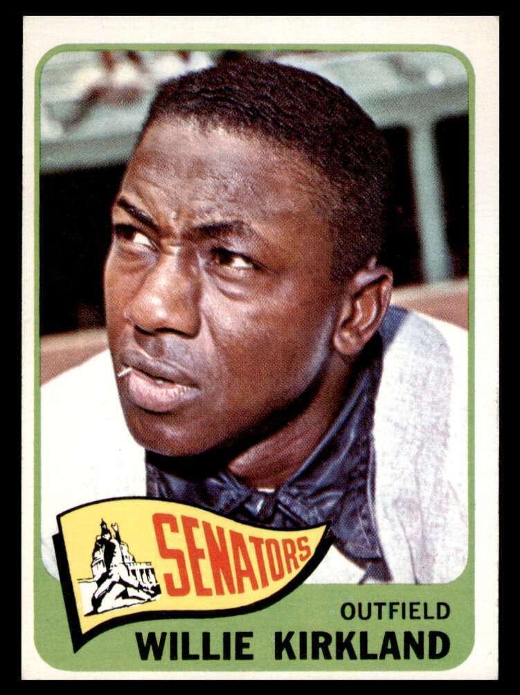 1965 Topps Baseball Willie Kirkland #148