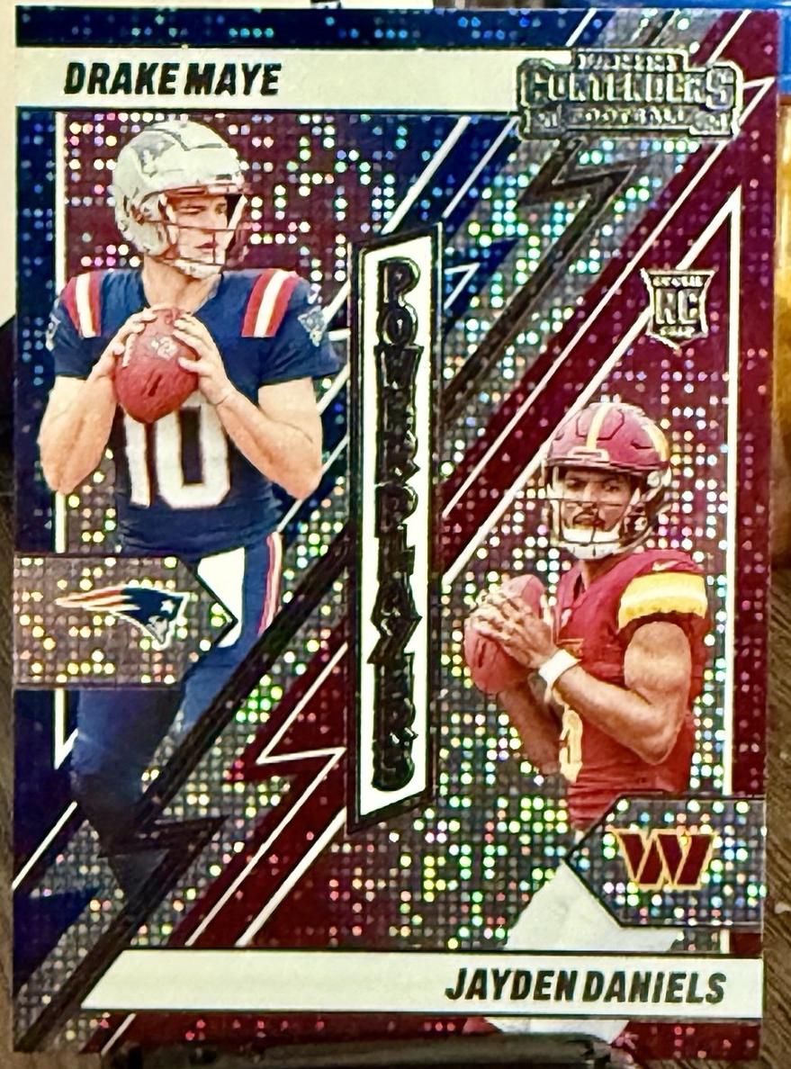 2024 Panini Contenders Football Drake Maye #22 PSA 9