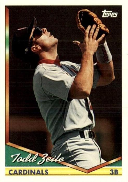 1994 Topps Baseball Spanish Todd Zeile #25