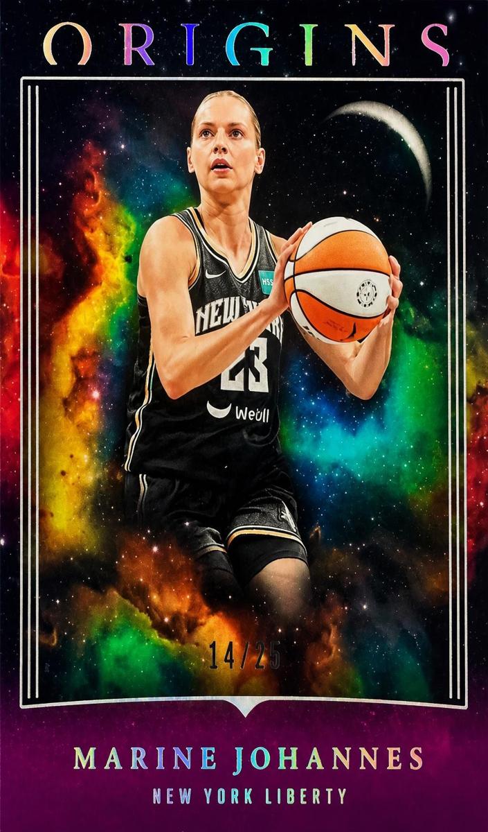 2024 Panini Origins WNBA Basketball Purple Marine Johannes #32