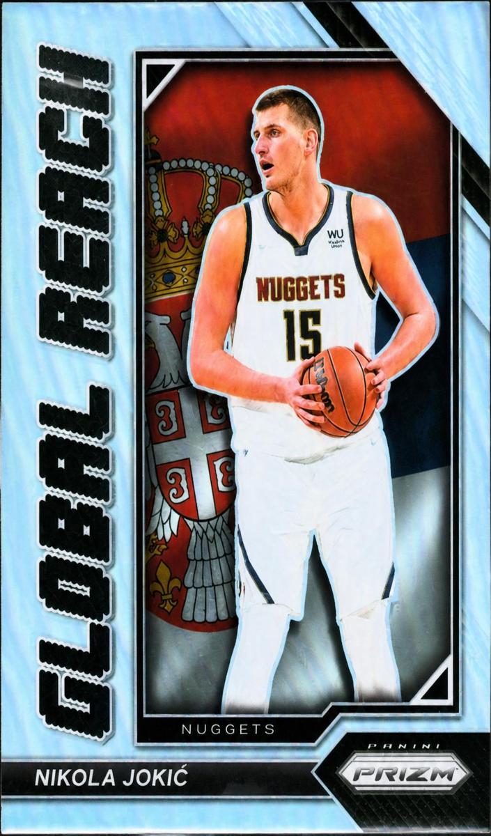 2022 Panini Prizm Basketball Silver Nikola Jokic #1