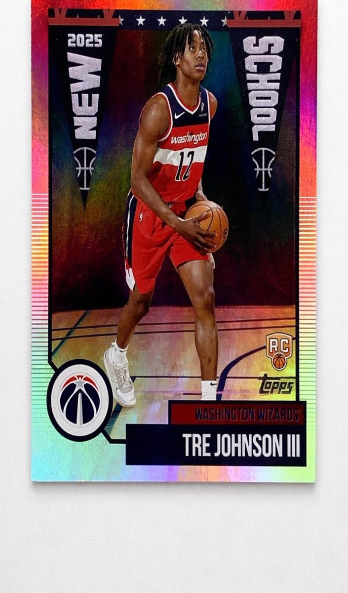 2025 Topps Basketball Tre Johnson III #NS-6
