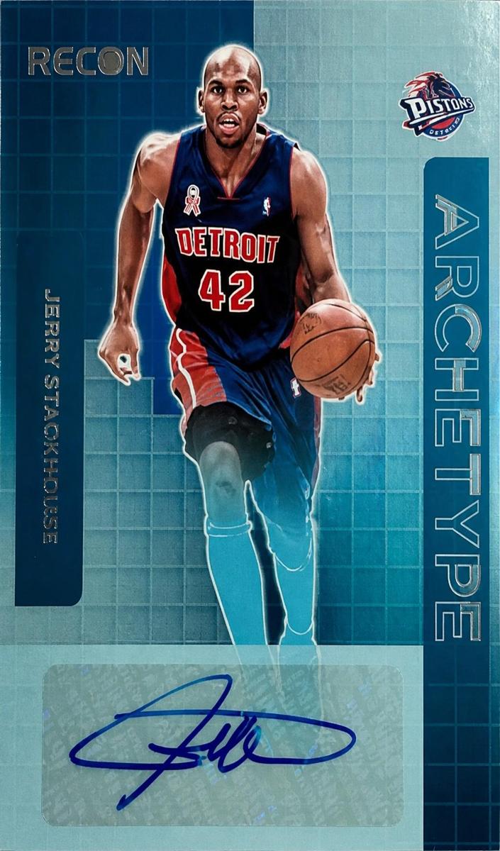 2023 Panini Recon Basketball Jerry Stackhouse #AS-JER