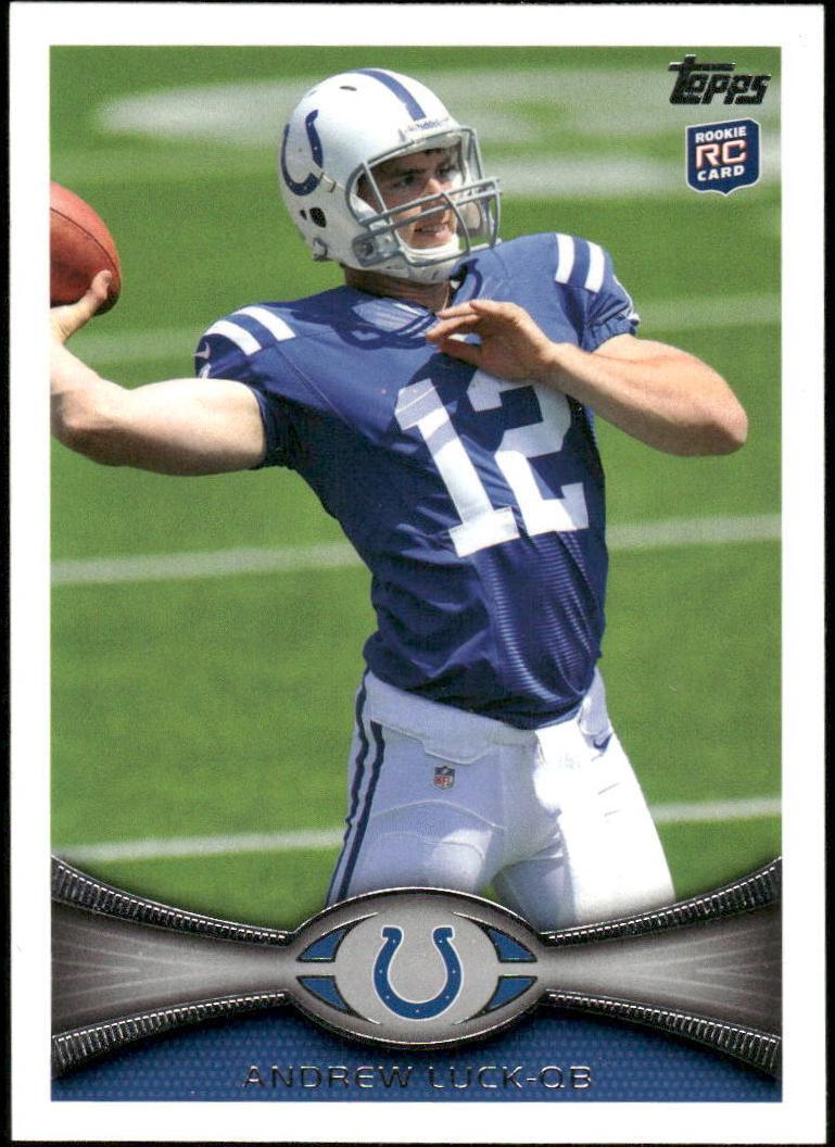2012 Topps Football Andrew Luck #140 PSA 9