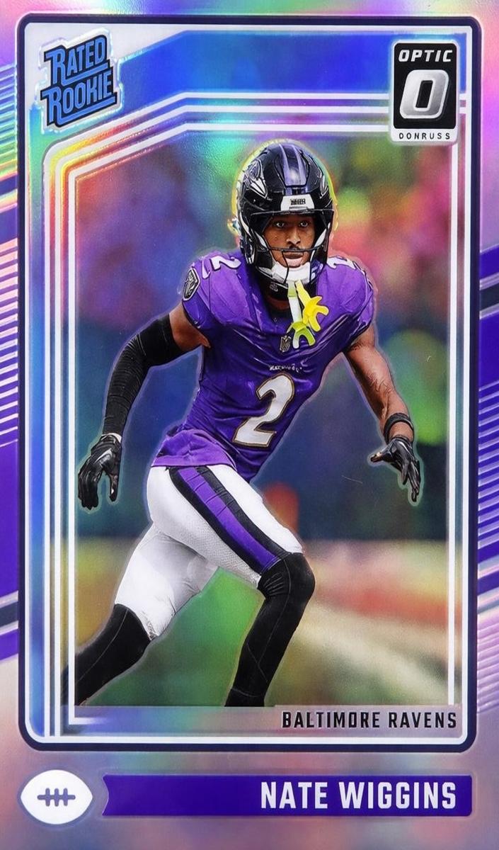 2024 Donruss Optic Football Holo Nate Wiggins #281