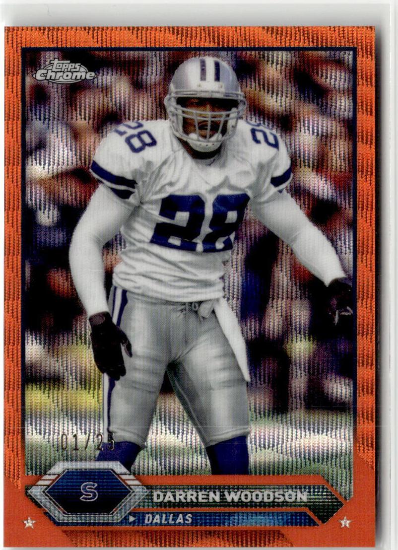 2023 Topps Composite Football Geometric Orange Darren Woodson #24