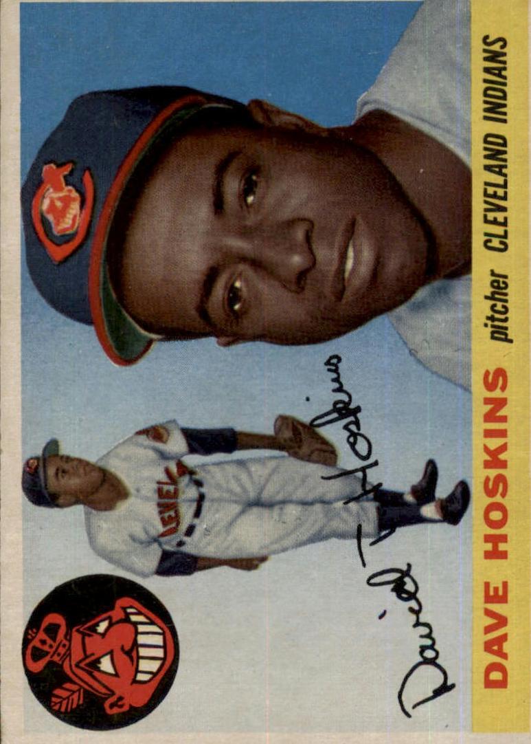 1955 Topps Baseball Dave Hoskins #133 PSA 7