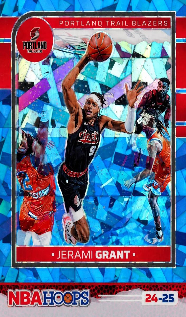 2024 Panini Hoops Basketball Premium Winter Blizzard Jerami Grant #136