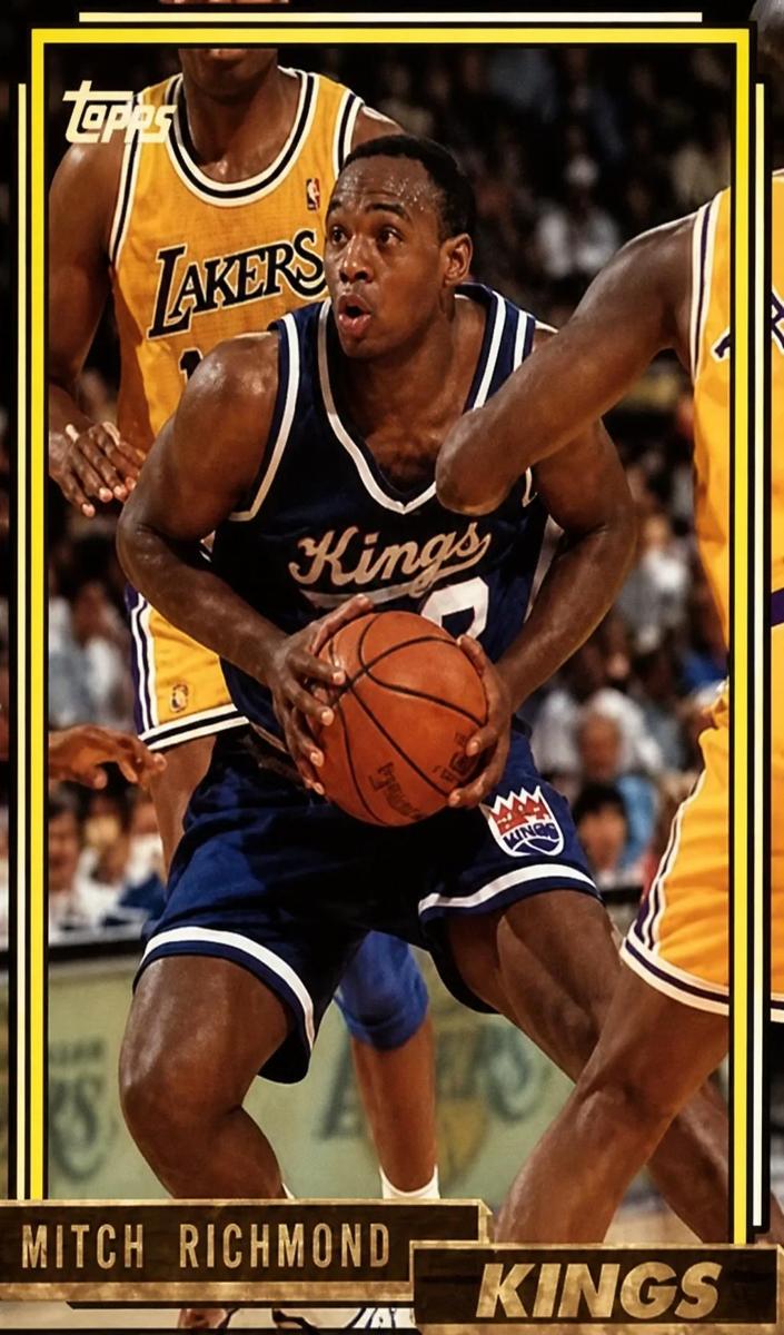 1992 Topps Basketball Gold Mitch Richmond #25 PSA 10