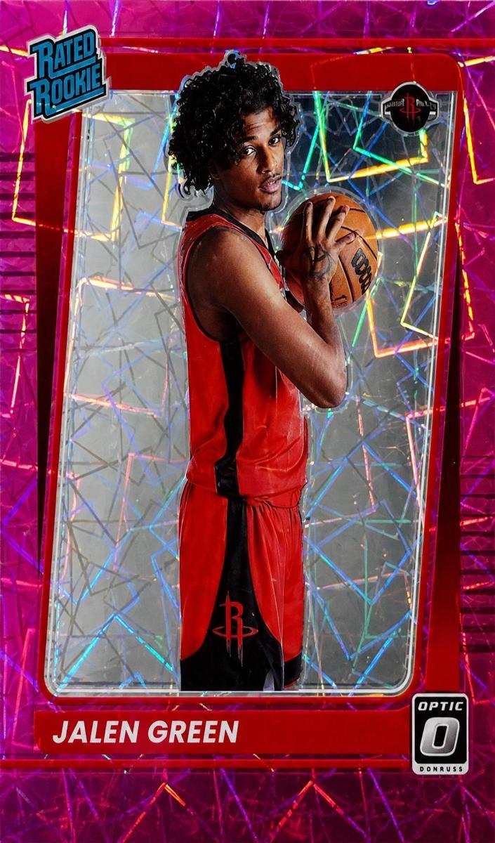 2021 Donruss Optic Basketball Pink Velocity Jalen Green #159