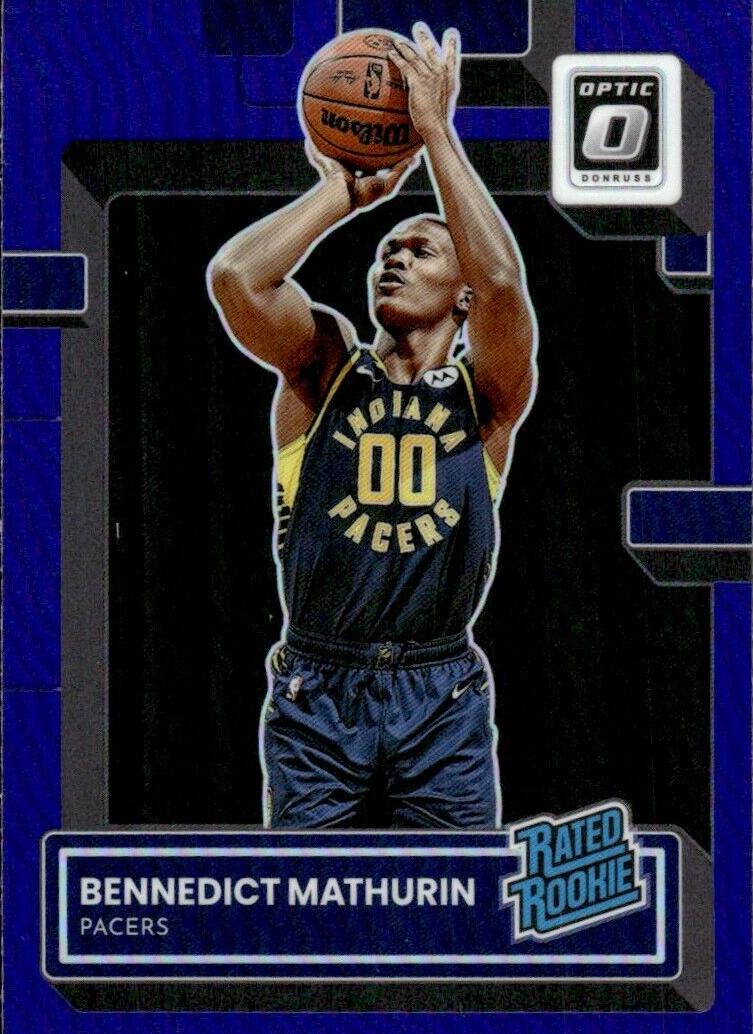 2022 Donruss Optic Basketball Purple Bennedict Mathurin #209