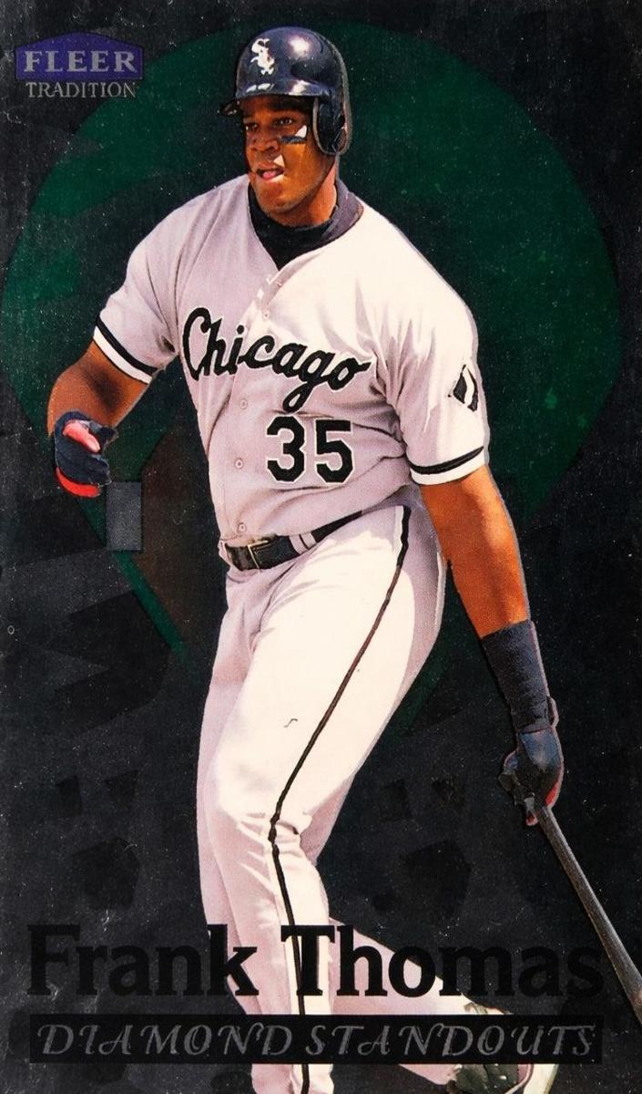 1998 Fleer Tradition Baseball Frank Thomas #19 DS