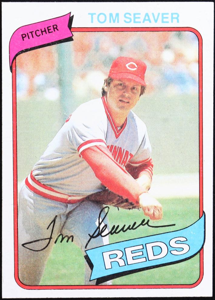 1980 Topps Baseball Tom Seaver #500
