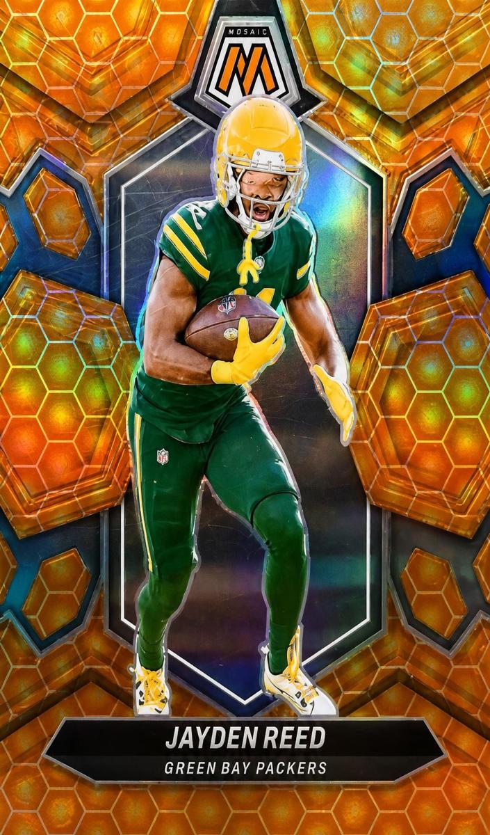 2024 Panini Mosaic Football Honeycomb Jayden Reed #81