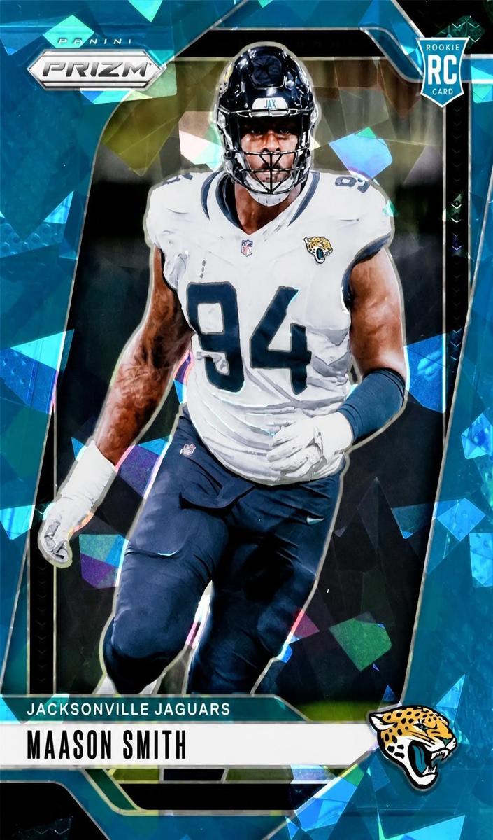 2024 Panini Prizm Football Blue Ice Maason Smith #368