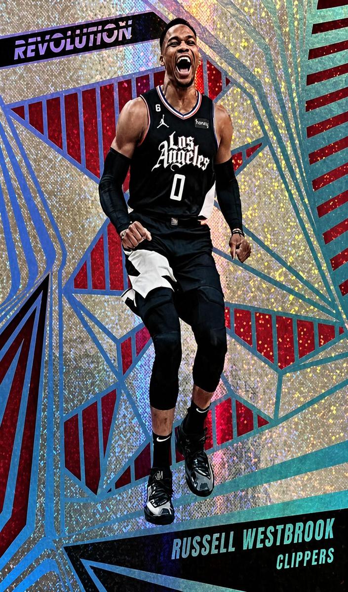 2023 Panini Revolution Basketball Neutron Russell Westbrook #8 PSA 10