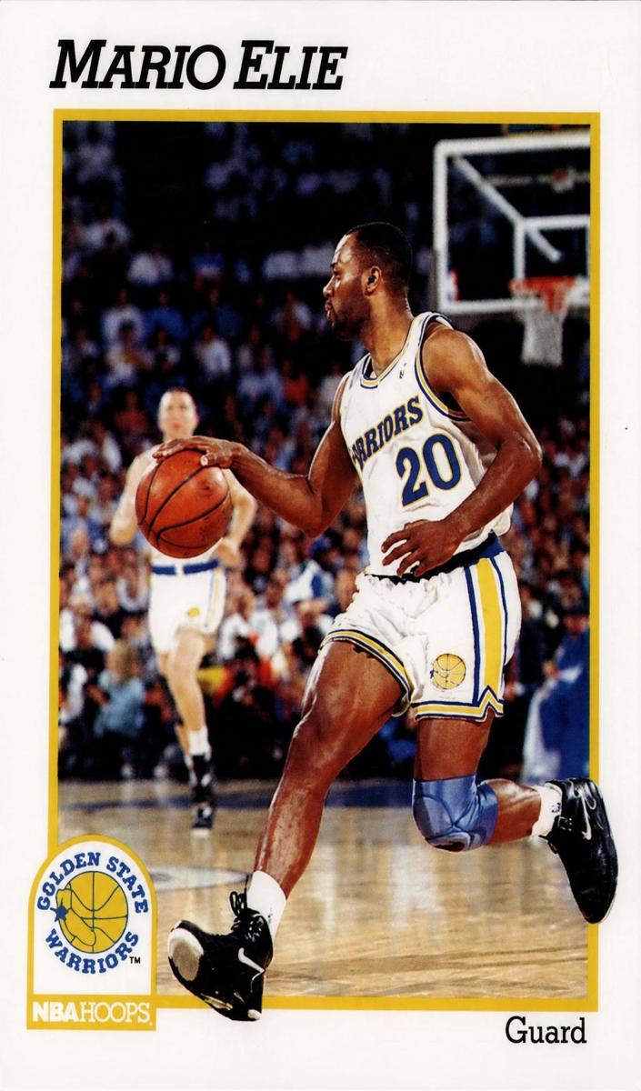 1991 Hoops Basketball Mario Elie #366