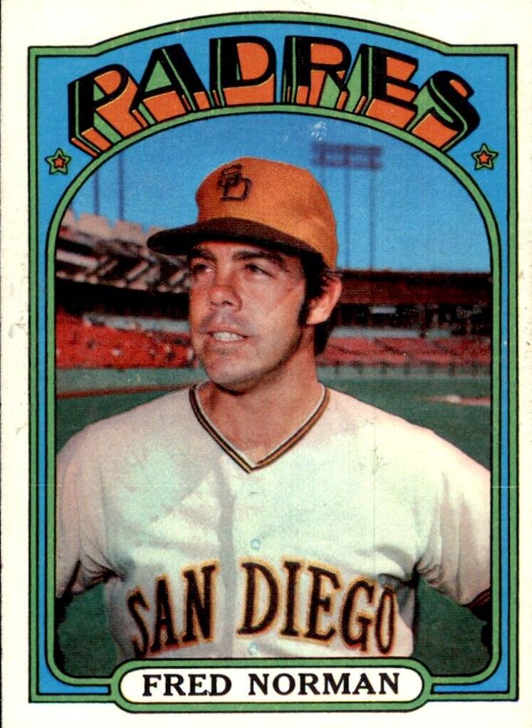 1972 Topps Baseball Fred Norman #194