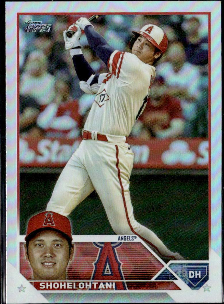 2023 Topps Baseball Rainbow Foil Shohei Ohtani #600