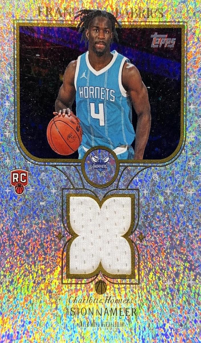 2025 Topps Basketball Holo Foil Sion James #FF-SJ
