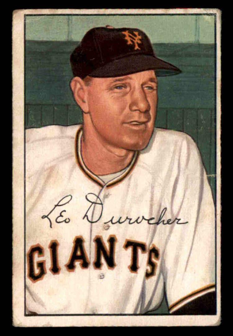 1952 Bowman Baseball Leo Durocher #146 PSA 6