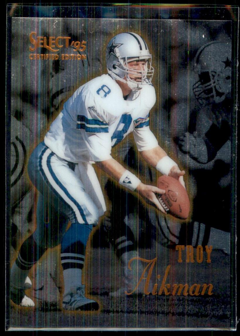 1995 Select Certified Football Troy Aikman #44
