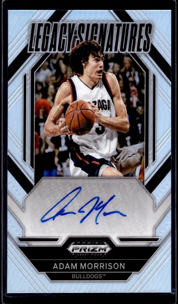 2023 Panini Prizm Draft Picks Basketball Silver Adam Morrison #LS-AMR