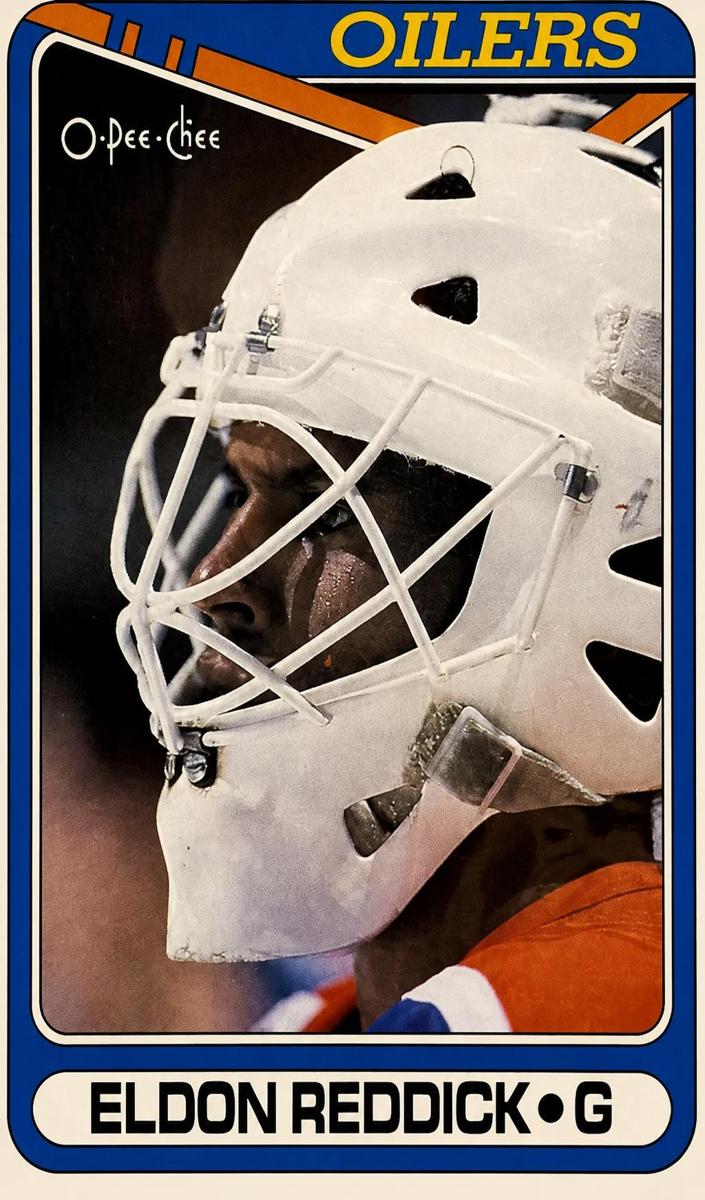 1990 O-Pee-Chee Hockey Eldon Reddick #452