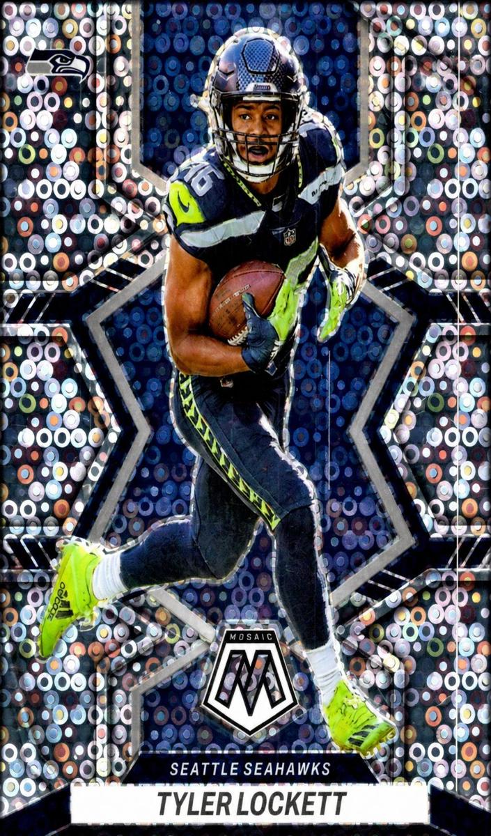2022 Panini Mosaic Football No Huddle Silver Tyler Lockett #171