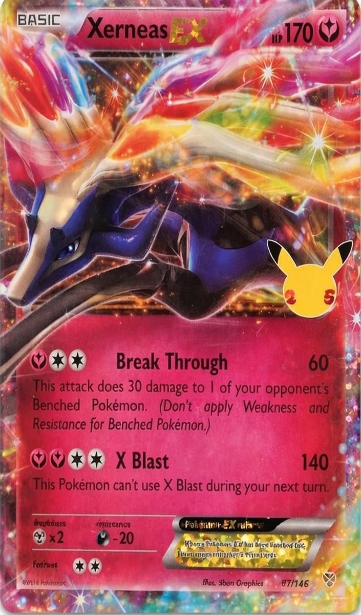 2021 Pokemon Celebrations Classic Collection Xerneas #97 PSA 10
