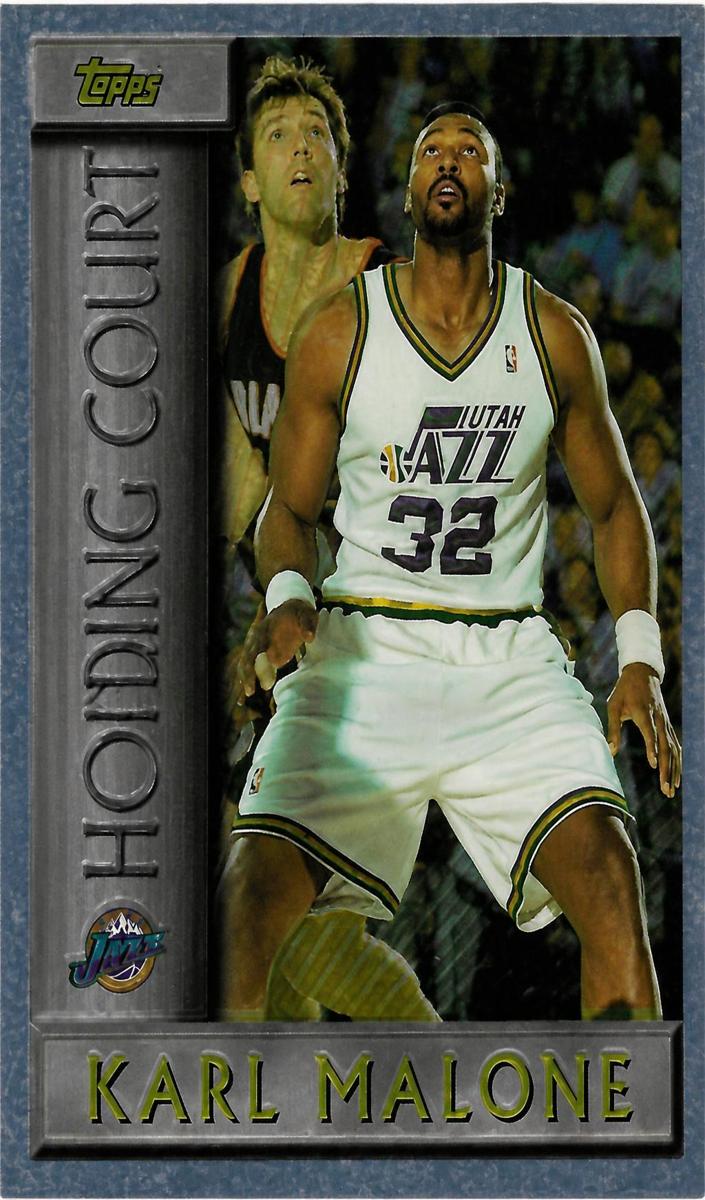 1996 Topps Basketball Karl Malone #HC15 PSA 10