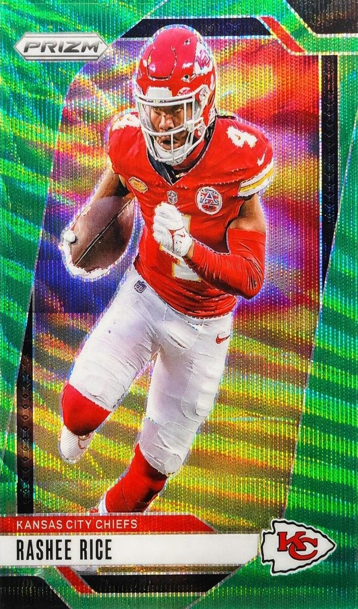 2024 Panini Prizm Football Green Wave Rashee Rice #141