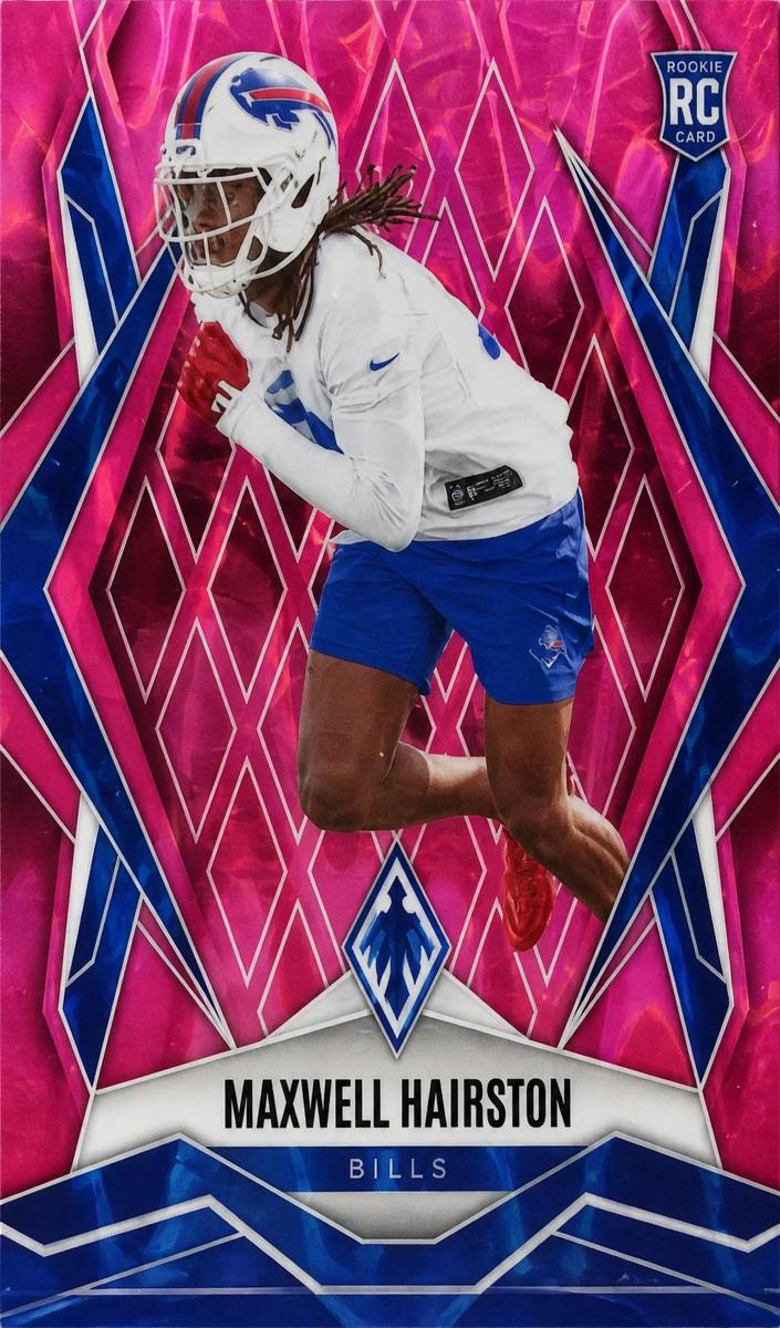 2025 Panini Phoenix Football Pink Seismic Maxwell Hairston #237