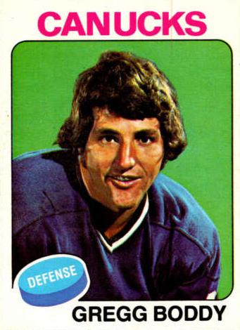 1975 O-Pee-Chee Hockey Gregg Boddy #285