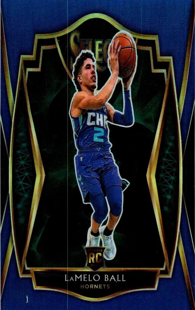 2020 Panini Select Basketball Blue LaMelo Ball #183 CGC 9.5