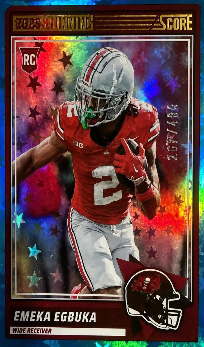 2025 Panini Score Football Stars Emeka Egbuka #2 SGC 9