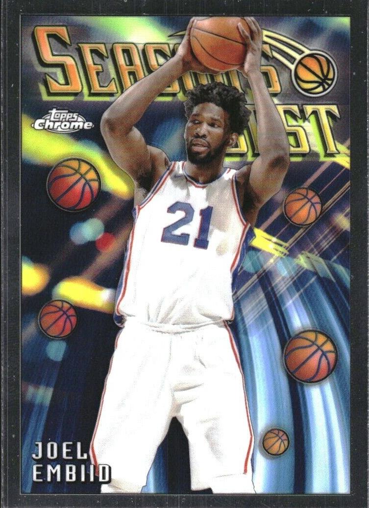 2023 Topps Chrome Basketball Joel Embiid #SB-10