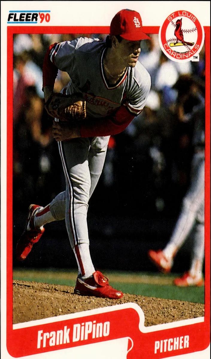 1990 Fleer Baseball Frank DiPino #249