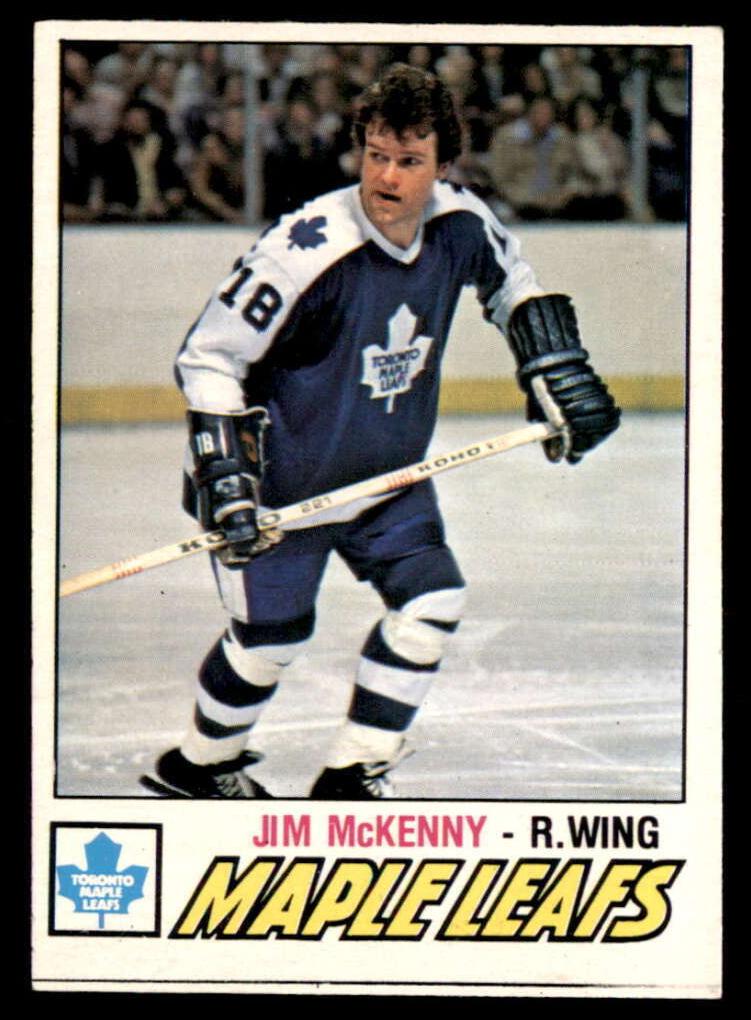 1977 O-Pee-Chee Hockey Jim McKenny #374