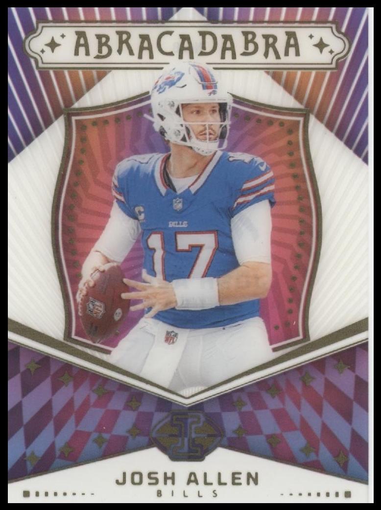 2024 Panini Illusions Football Josh Allen #8 PSA 9