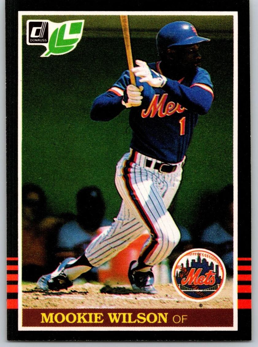 1985 Donruss Baseball Mookie Wilson #482