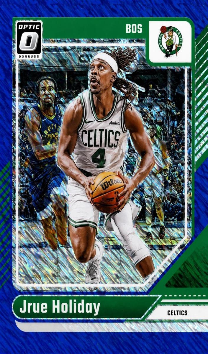 2024 Donruss Optic Basketball Blue Shimmer Jrue Holiday #41