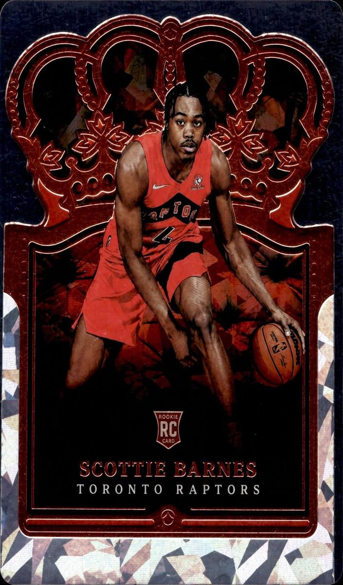 2021 Panini Crown Royale Basketball Crystal Scottie Barnes #99