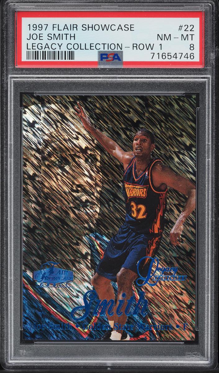 1997 Flair Showcase Basketball Row 1 Joe Smith #22