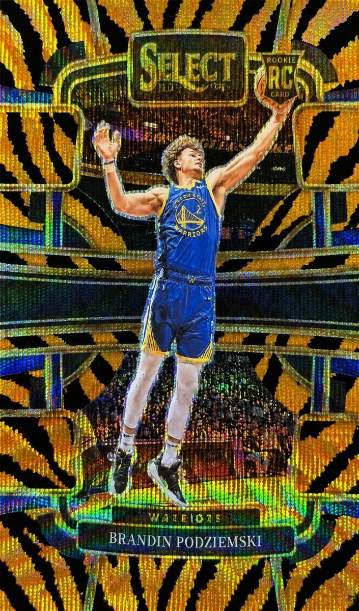 2023 Panini Select Basketball Tiger Brandin Podziemski #93 PSA 9