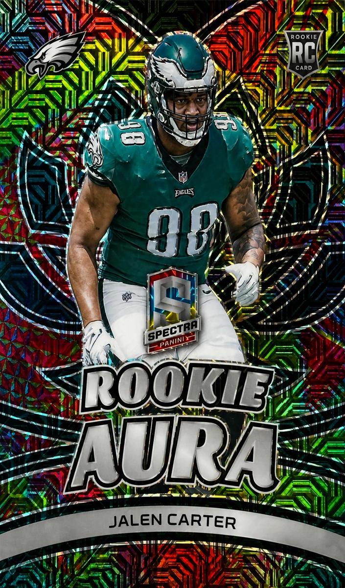 2023 Panini Spectra Football Meta Jalen Carter #RA-JC PSA 9