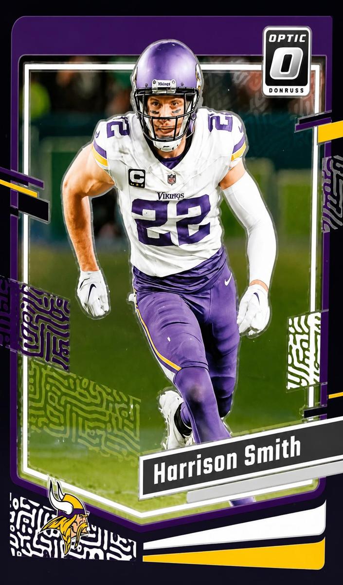 2023 Donruss Optic Football Purple Harrison Smith #123