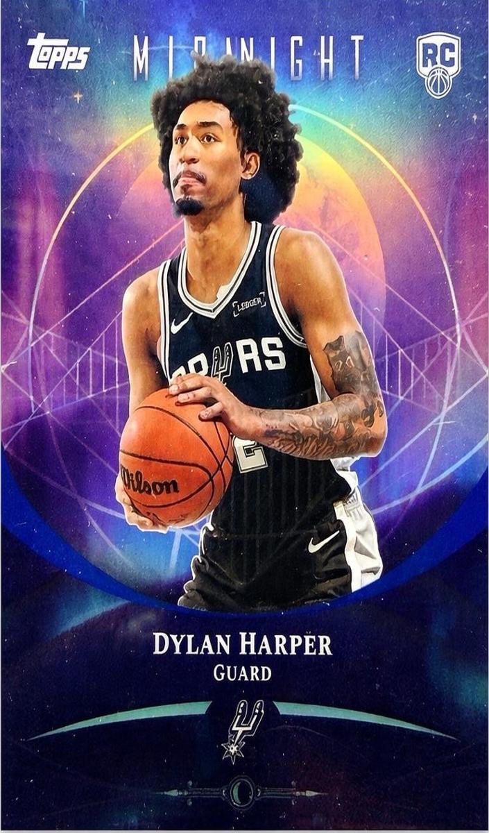 2025 Topps Midnight Basketball Dylan Harper #62 PSA 9