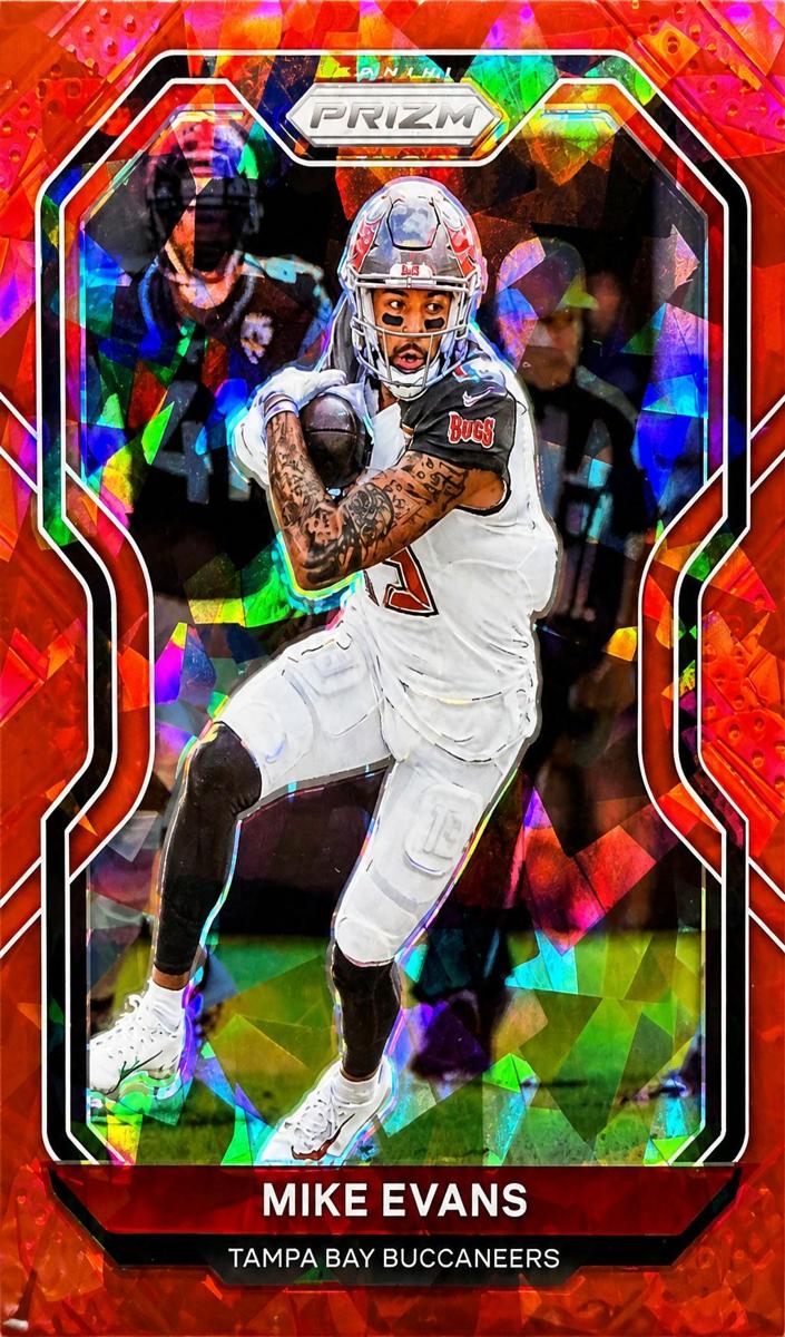 2020 Panini Prizm Football Red Ice Prizm Mike Evans #254