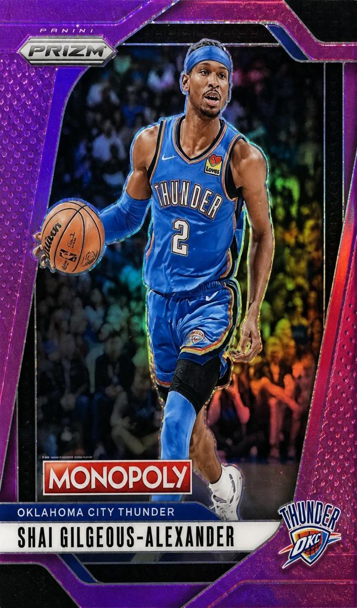2024 Panini Prizm Monopoly Basketball Pink Shai Gilgeous-Alexander #79